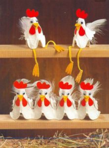 KREATIVWERKSTATT "OSTERN" - FÜR JUNG & ALT 1 Osterbasteln Huehner | Sonne, Strand und Meer