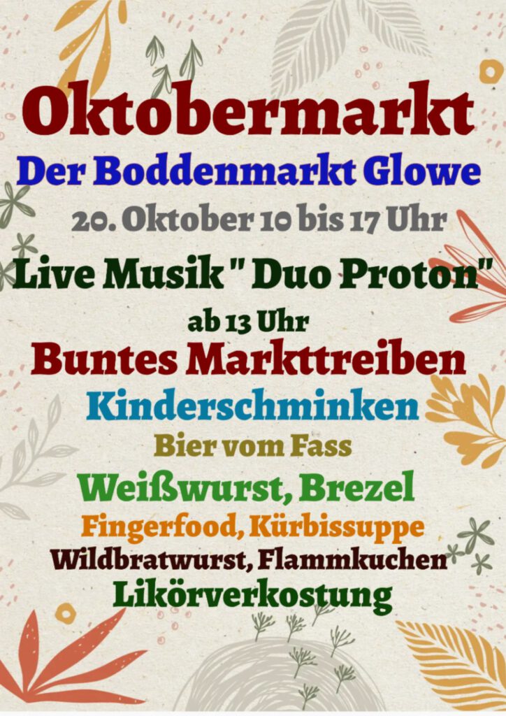 Oktobermarkt 2025 | Sonne, Strand und Meer