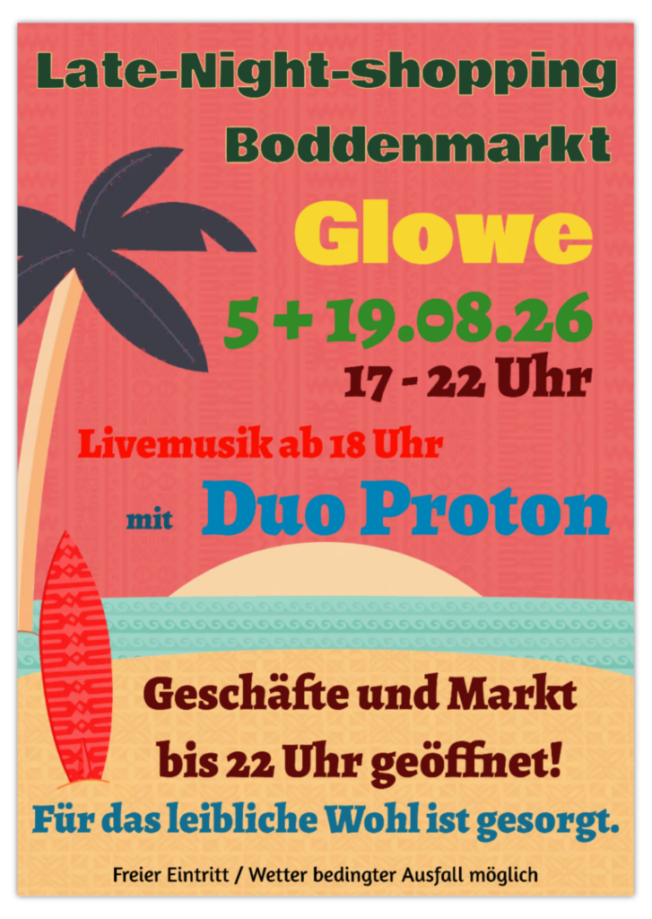 LATE-NIGHT-SHOPPING AUF DEM BODDEN-MARKT 1 LNS26 2 | Sonne, Strand und Meer